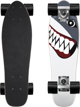 Skateboard Complete Skateboards 22 Inch Mini Cruiser Skateboards For Beginners - £32.90 GBP