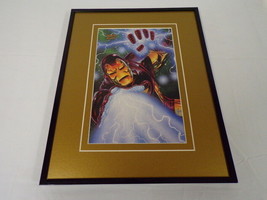 Iron Man 1993 Framed 11x14 Marvel Masterpieces Poster Display - $34.64