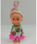 Greenbrier International 5&quot; Doll In White Dress With Pool Balls on it - $6.74 CAD