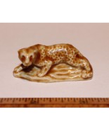 Wade Leopard Red Rose Tea Figurine 2nd US Series 1985-1994 Made in England - $6.78 CAD