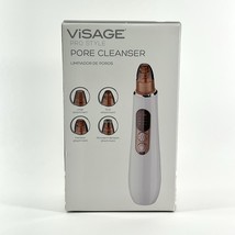 ViSAGE Pro Style Pore Cleanser Pore Vacuum w/ 4 Attachments USB Recharge... - $12.00