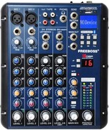 CMX Audio MX6U Professional 6-Channel Mixing Console, +48V Phantom Power - £229.02 GBP