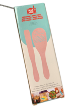 Mad Hungry Spurtle Silicone Set 2-Piece - Kitchen Super Spoon &amp; Skinny S... - $15.72