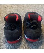 Banned Goods Slippers Teens/Adult One Size Fits Most J11 Black Red Bred ... - €30,08 EUR