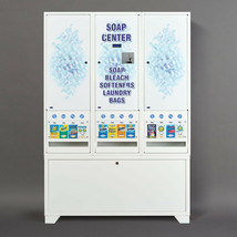 NEW Coin Soap and bag VendMaster 360n Standard with Pedestal Base VM360CSB) - $7,350.75
