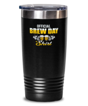 20 oz Tumbler Stainless Steel Insulated Funny Official Brew Day  - £15.77 GBP