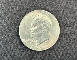1974 Eisenhower One Dollar D Mint Mark US Coin Old vintage United States... - $1,118.00