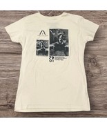 RARE Women AALIYAH Light Yellow T-Shirt Sz Medium M Ripple Junction Tee - $7.99