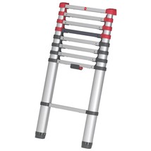 Hailo Telescopic Ladder FlexLine 260 264 cm Aluminium 7113-091 - £146.18 GBP