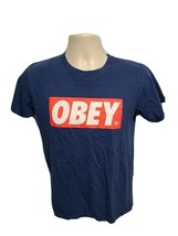 Obey Adult Small Gray TShirt - £11.61 GBP