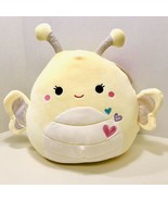 Nixie The Butterfly Yellow Valentines Squishmallow Kellytoy Plush 15&quot; To... - £39.27 GBP