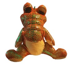 Kellytoy Sugar Loaf Summer Squad Gamer Orange Green Alligator Dragon Plush - £17.18 GBP