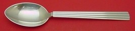 Bernadotte by Georg Jensen Sterling Silver Dessert Spoon 7 3/8" Vintage - £141.61 GBP