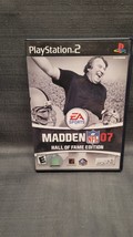 Madden NFL 07: Hall of Fame Edition (Sony PlayStation 2, 2006) PS2 Video Game - £7.88 GBP