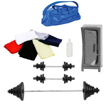 Gym Toy Themed Accessory Special Deal For 6 Inch Action Figures, Models - £53.48 GBP