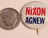 Nixon Agnew Pinback Button Political Richard Nixon President Vintage Spi... - £3.90 GBP