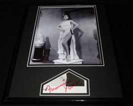 Francine York Signed Framed 11x14 Photo Display Batman Lost in Space - £63.69 GBP