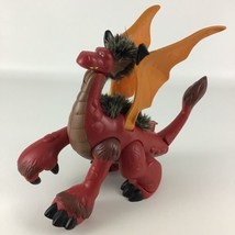 Fisher Price Imaginext Fuzzy Dragon Wing Flapping Leg Stomping Action So... - $19.75