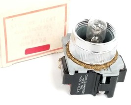 NIB CUTLER HAMMER 10250T228 INDICATOR LIGHT 440-480V NEON 1 HOLE MTG. - £37.69 GBP