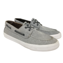 Sperry Men&#39;s Low-Cut Bahama Boat Shoes STS23983 Washed-Twill Size 11M - $75.99
