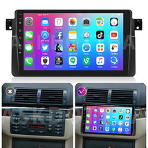9" Android 12 For Bmw E46 1999-2005 Car Stereo Radio Mirror Link Gps Nav Bt Wifi - £136.03 GBP