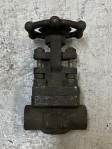 B-ELM | A105N | BFHD | 1/2 800 Forge Steel Rising Stem Gate Valve - USED - $30.95