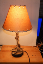 Faux Deer Antler Deer Shed Table Lamp Lighting 20&quot; - £38.44 GBP