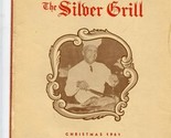 The Silver Grill Christmas 1961 Menu Hotel Spokane Washington FINAL DAY  - $256.14