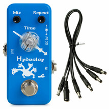 Movall MP-306 Hydralay Delay Pedal Mini Pedal + 5 Way PDC Power Quality Cable - £30.21 GBP