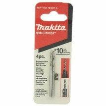 MAKITA 784847-A Quad-Driver Countersink  #10 1/8&quot; 3,2mm Replacement Drill Bits - £14.85 GBP