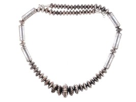 27&quot; Vintage Sterling Navajo pearl necklace - $648.45