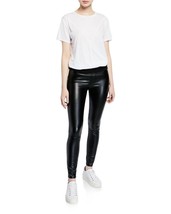 Blanc Noir faux leather london pant for women - size XS - £55.41 GBP