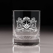 McTeague Irish Coat of Arms Nob Hill Tumblers - Set of 4 - £53.90 GBP