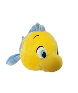 Disney Store The Little Mermaid Flounder Plush Stuffed Animal Blue Yello... - $27.72