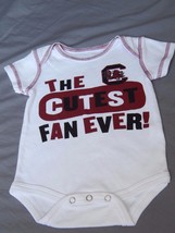 Gamecocks Bodysuit Size 18 Months NEW South Carolina Baby Outfit Infant Shirt - $12.91