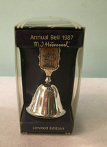 Vintage Hummel Silver Plated Annual Bell 1987 Follow the Leader Limited Ed. - £19.97 GBP