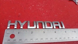 HYUNDAI SONATA EMBLEM 2003 -2010 TRUNK NAMEPLATE REAR CHROME LOGO BADGE ... - $8.99