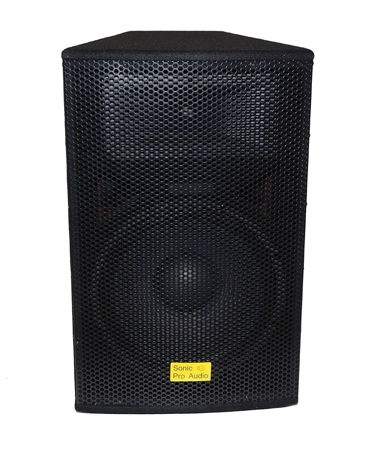 SONIC PRO AUDIO - DMW-4615 - 15“ 250W Woofer Wooden Carpet Cabinet - $249.95