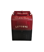 Vtg Cape Cod Mail Box Bank Still Cast Iron John Wright Vacation Collectible - $29.99