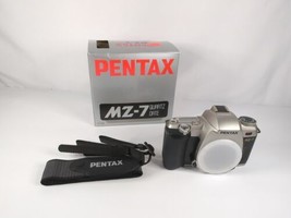 PENTAX MZ-7 Quartz Date 35mm SLR Autofocus Camera With Box &amp; Neck Strap. - $42.99
