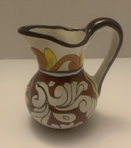 Talavera Mexican Pottery Creamer Lead Free Hand Painted - $13.00