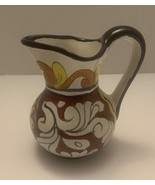 Talavera Mexican Pottery Creamer Lead Free Hand Painted - $245.64 MXN