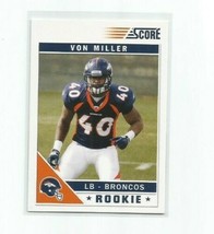 Von Miller (Denver Broncos) 2011 Score Rookie Card #400 - £7.58 GBP