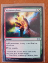 Manamorphose Uncommon Magic The Gathering Double Masters 208 Card - £2.87 GBP