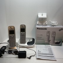 Panasonic KX-TGD212N Dect 6.0 Plus 2-Handset Expandable Digital Cordless Phone - £31.06 GBP