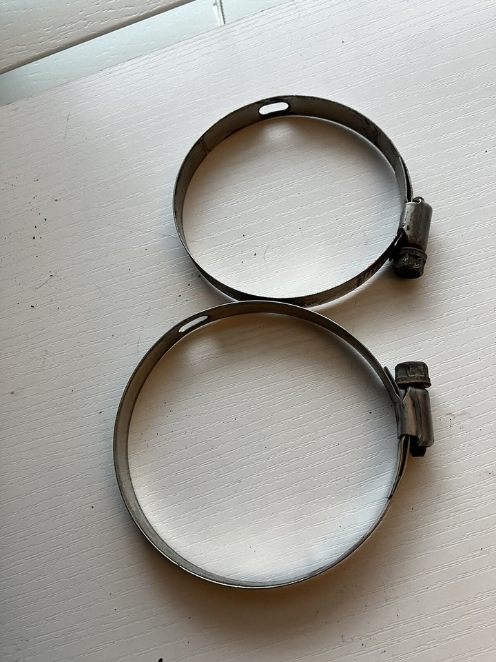 2012 12 OEM Honda Civic Si K24z7 Air Box Tube Clamps x2 - $19.79
