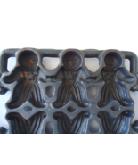 Vintage Cast Iron Ginger Bread Man Mold &quot; Great Collectible Item &quot; - £22.15 GBP