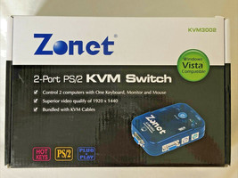 Zonet KVM Switch - $17.45 CAD