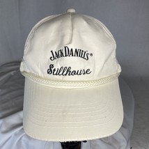 Rare Vintage Jack Daniels Stillhouse Hat Cap Strap Back Braid Rope - £18.35 GBP