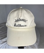 Rare Vintage Jack Daniels Stillhouse Hat Cap Strap Back Braid Rope - $31.92 CAD